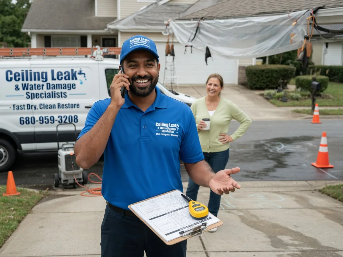 Ceiling Leak Cleanup Vance, SC FAQs